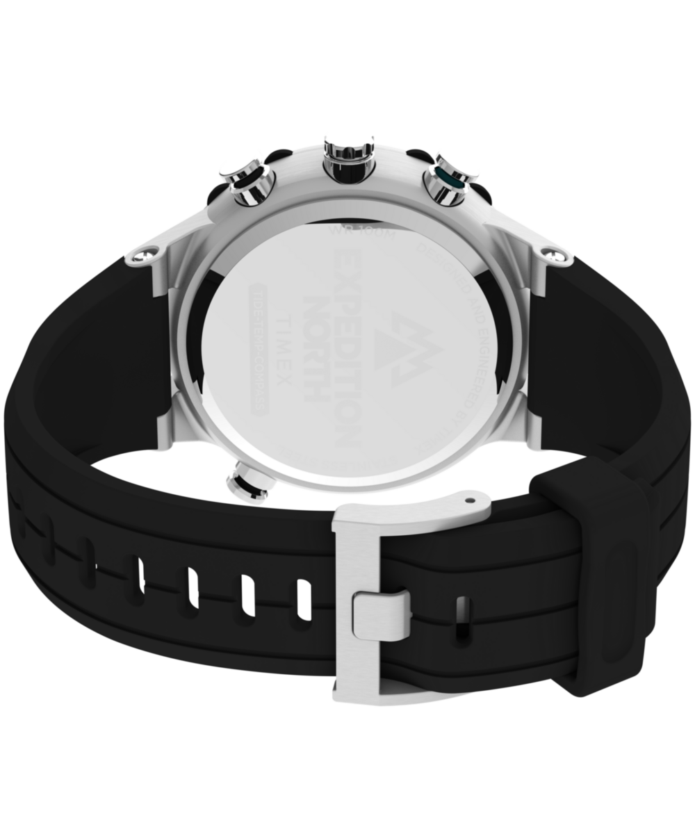 Heritage Expedition Tide-Temp-Compass 45mm Silicone Strap Watch