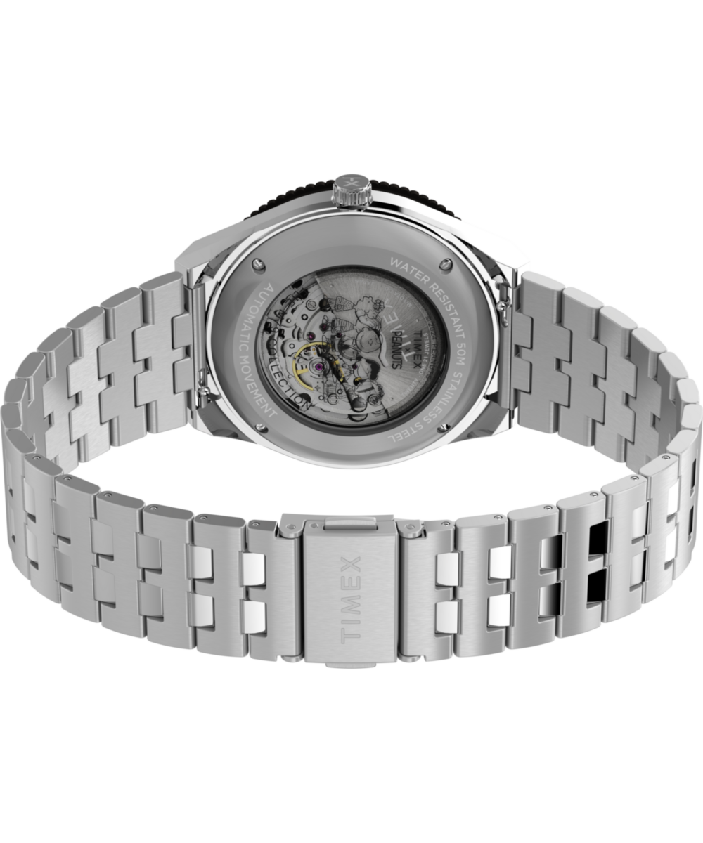 Heritage Peanuts x Timex M79 Automatic 40mm Stainless Steel Bracelet Watch