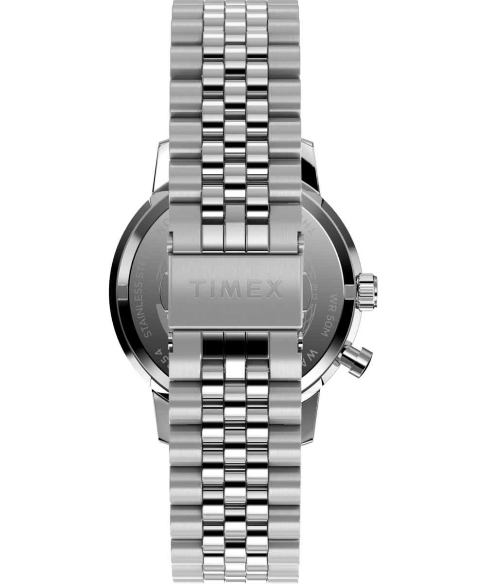 Heritage Marlin Moon Phase 40mm Stainless Steel Bracelet Watch