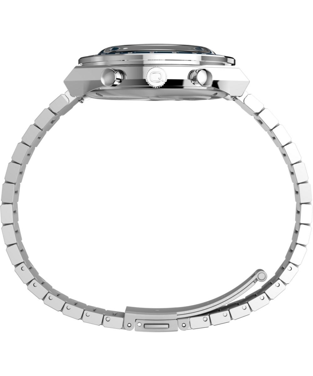 Heritage Q Timex Chronograph 40mm Stainless Steel Bracelet Watch