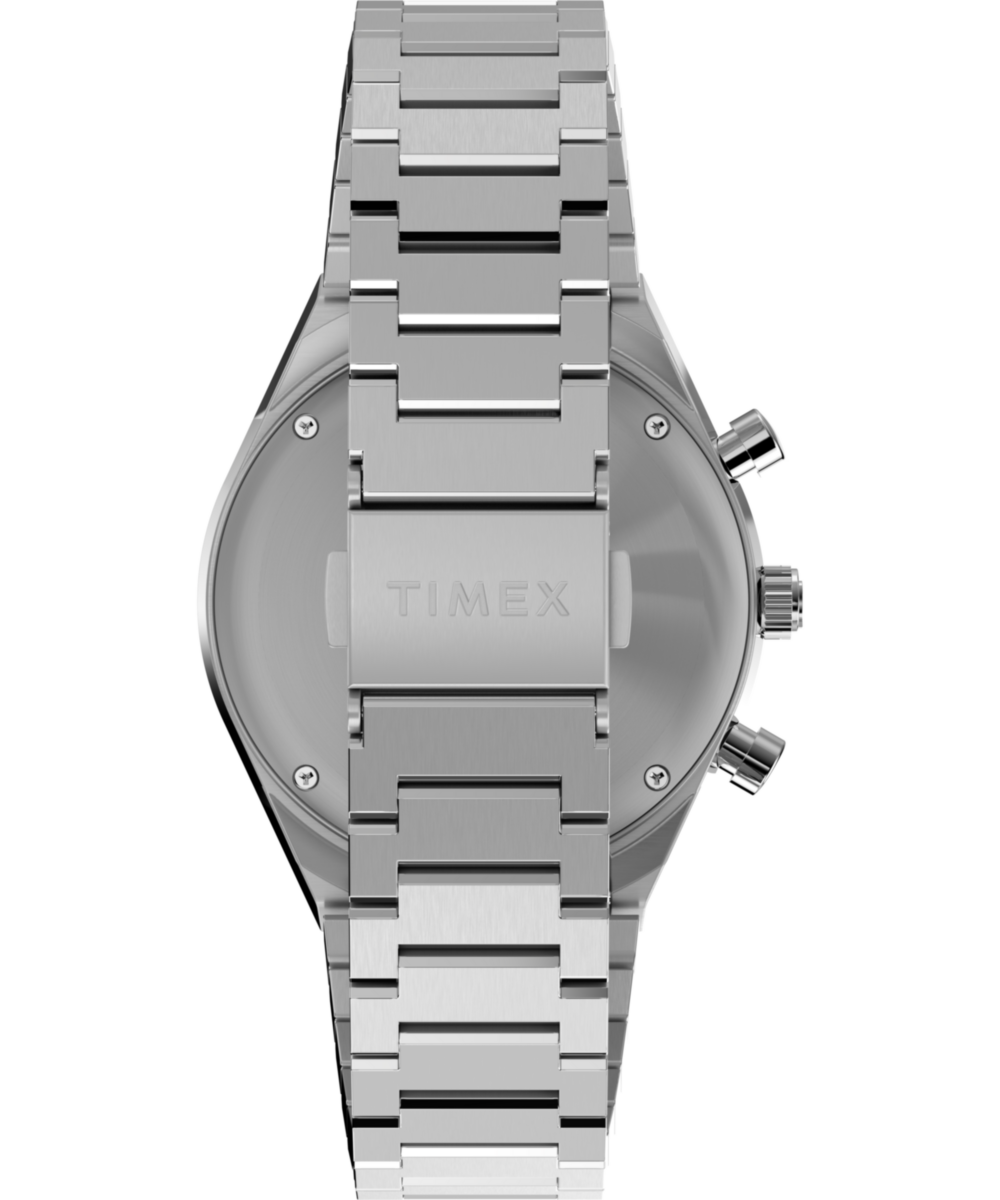 Heritage Q Timex Chronograph 40mm Stainless Steel Bracelet Watch