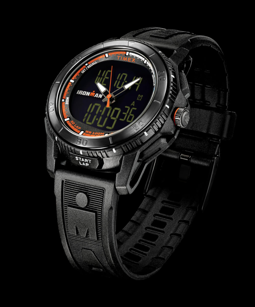 Heritage TIMEX IRONMAN Adrenaline Ana-digi 46.5mm PU Strap Watch