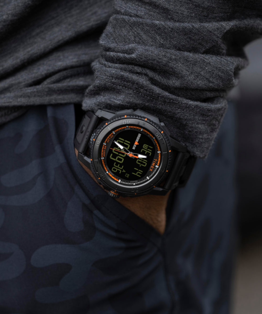 Heritage TIMEX IRONMAN Adrenaline Ana-digi 46.5mm PU Strap Watch