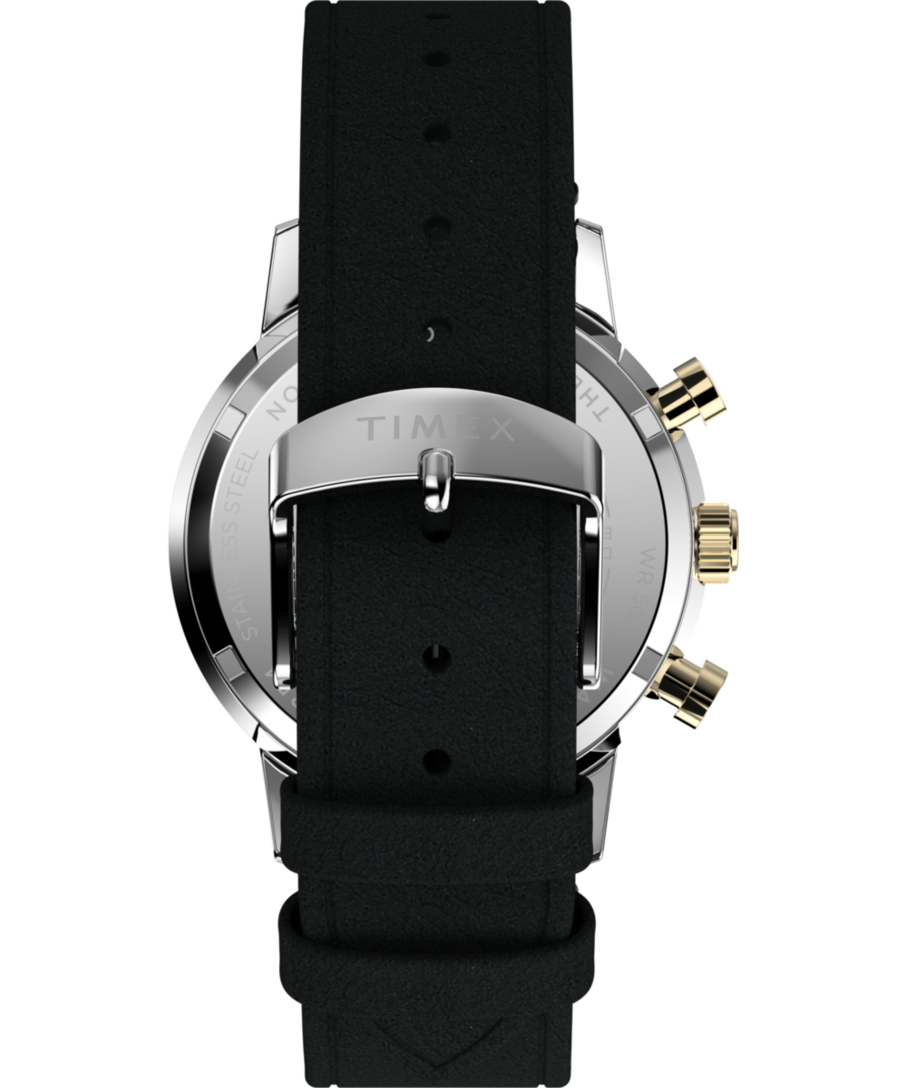 Heritage Marlin Chronograph Tachymeter 40mm Leather Strap Watch