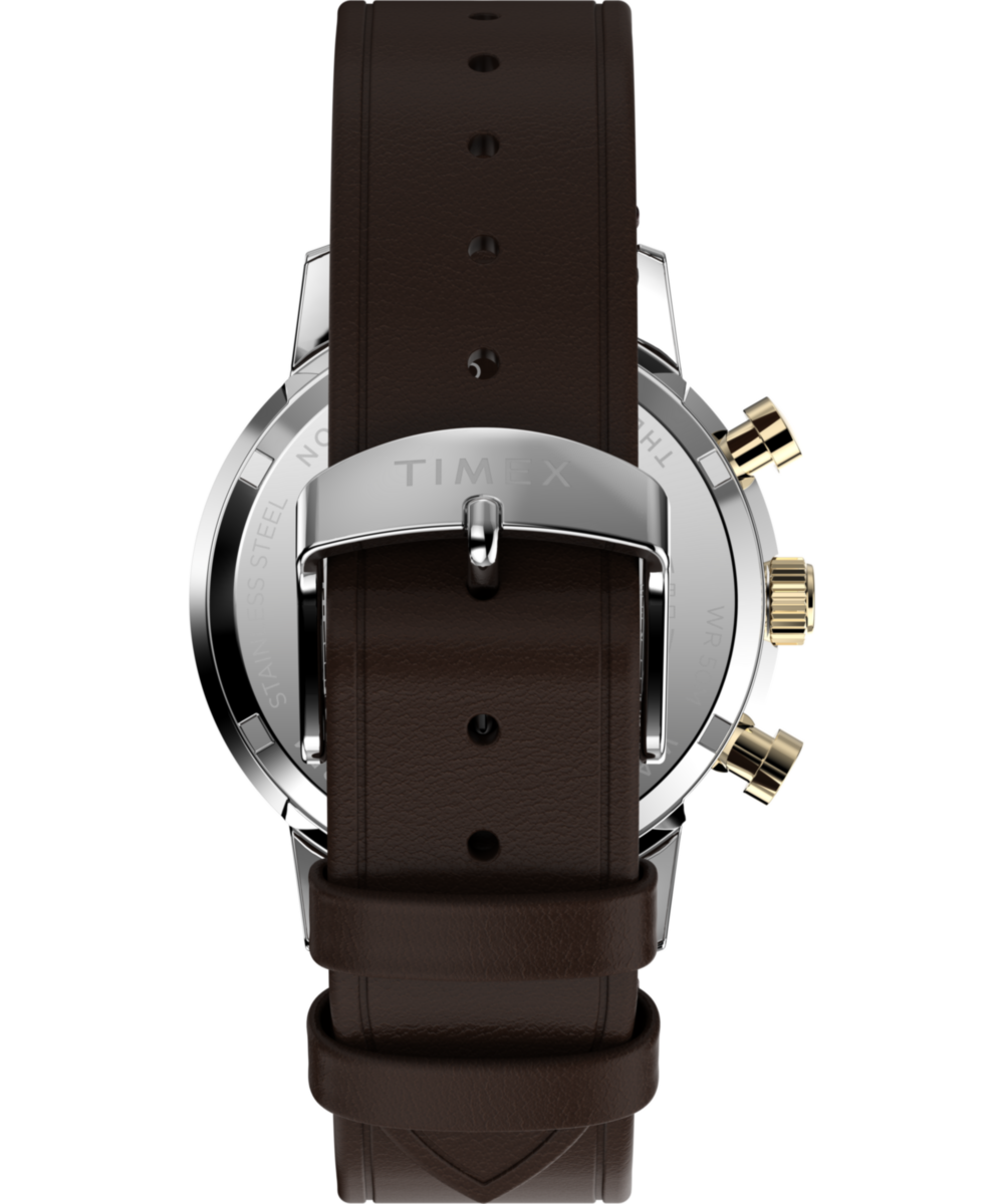 Heritage Marlin Chronograph Tachymeter 40mm Leather Strap Watch