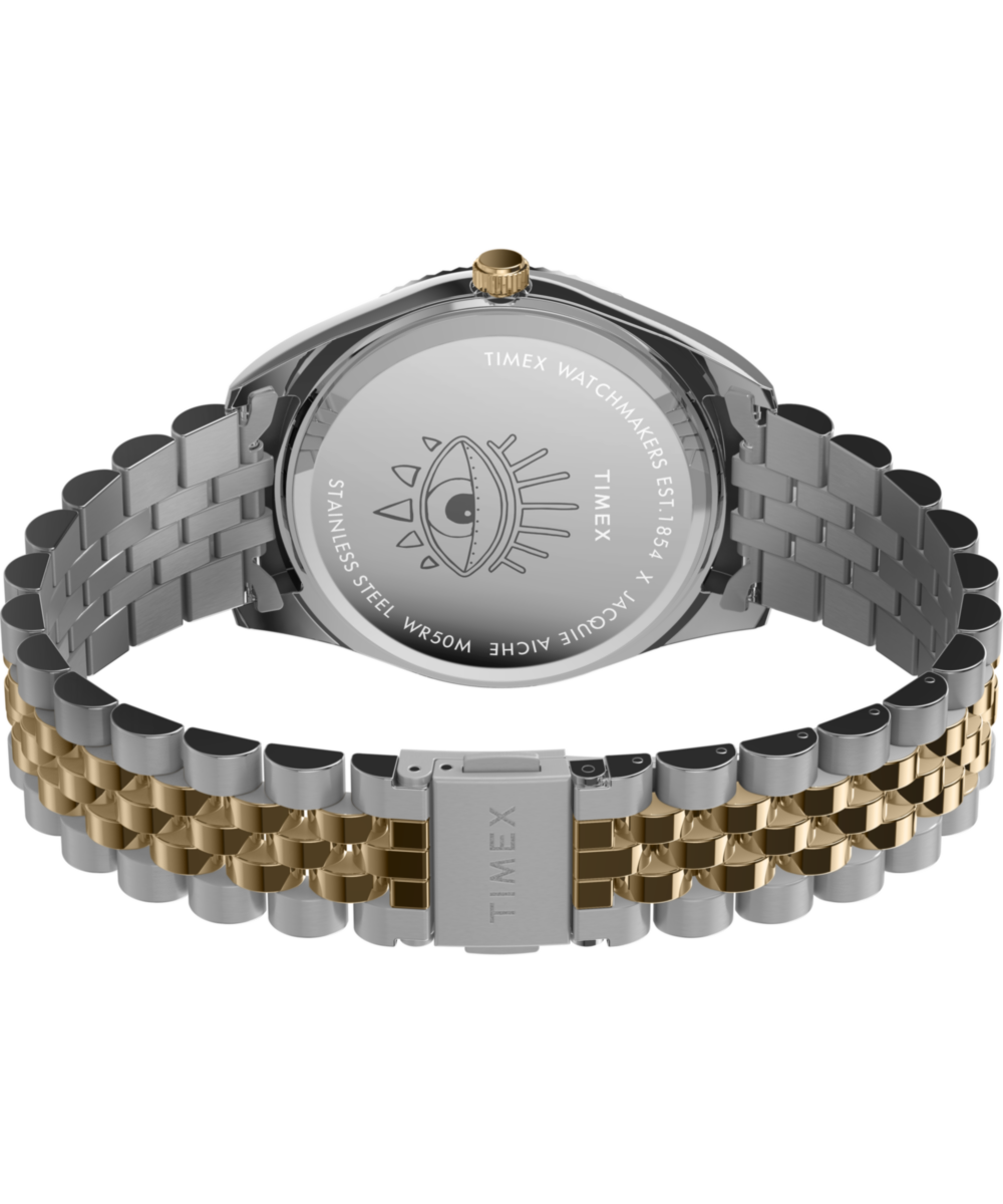 Heritage Timex x Jacquie Aiche Musings 36mm Stainless Steel Bracelet Watch