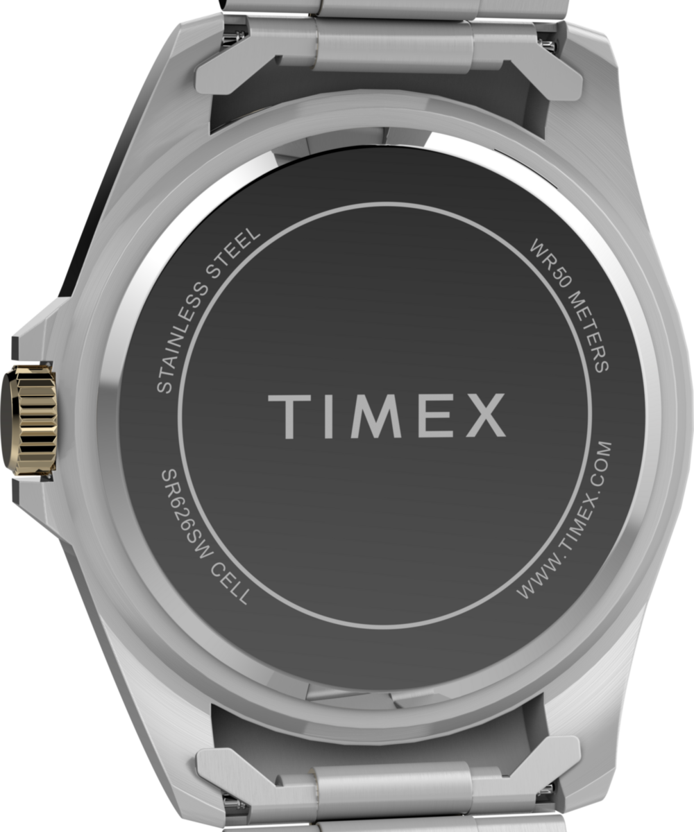 Heritage Mens Dress 42mm Stainless Steel Bracelet Watch