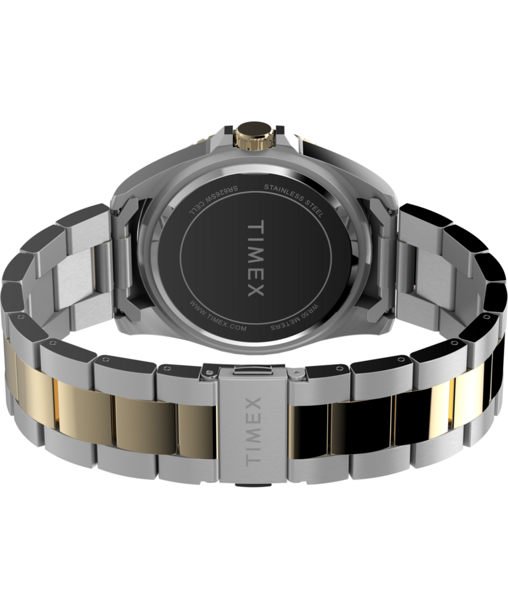 Heritage Mens Dress 42mm Stainless Steel Bracelet Watch