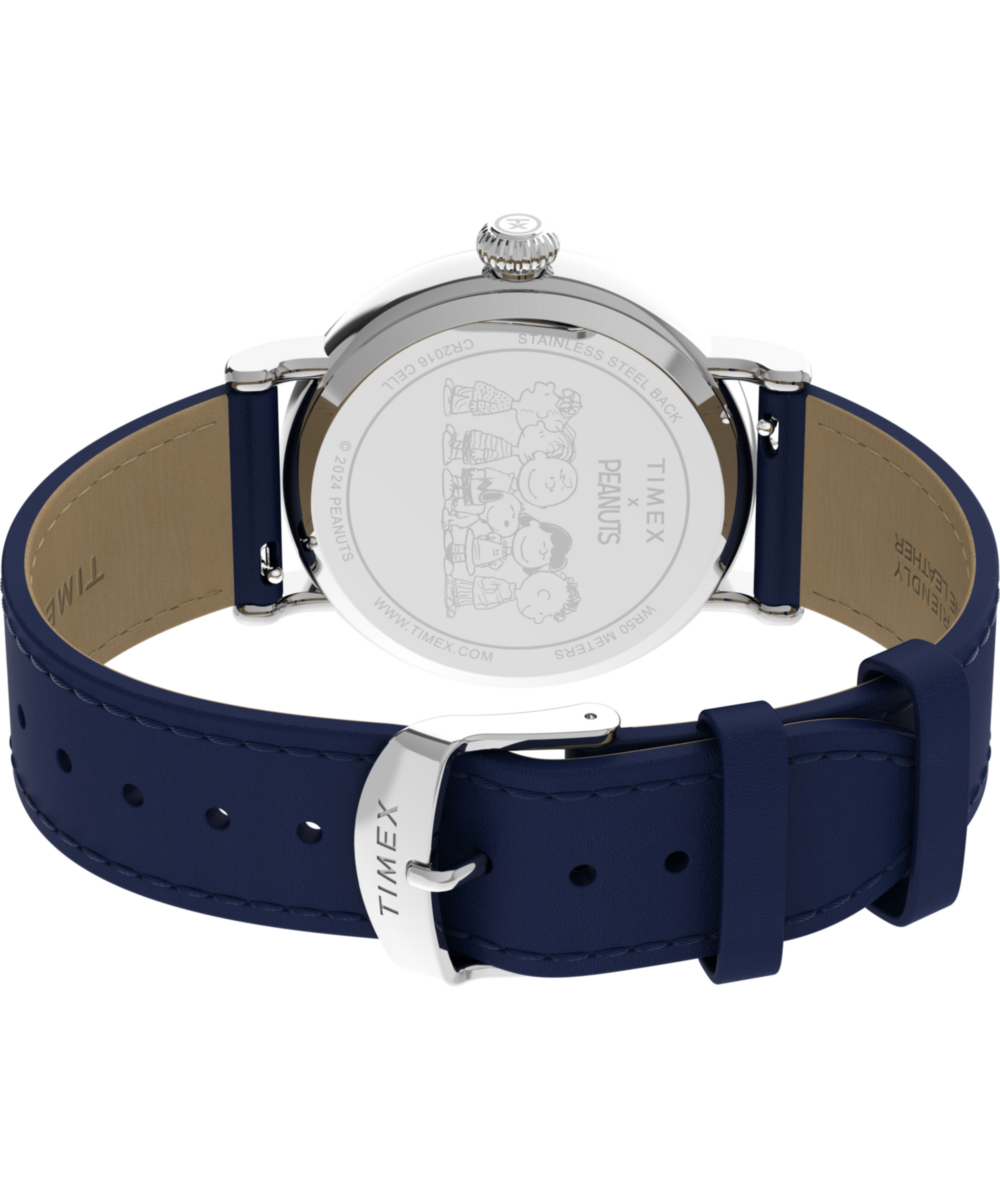 Heritage Peanuts x Timex Standard Pumpkin Patch 40mm Leather Strap Watch