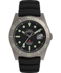 Heritage Deepwater Reef 200 Titanium Automatic 41mm Synthetic Rubber Strap Watch
