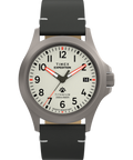 Heritage Expedition Titanium 38mm Leather Strap Watch