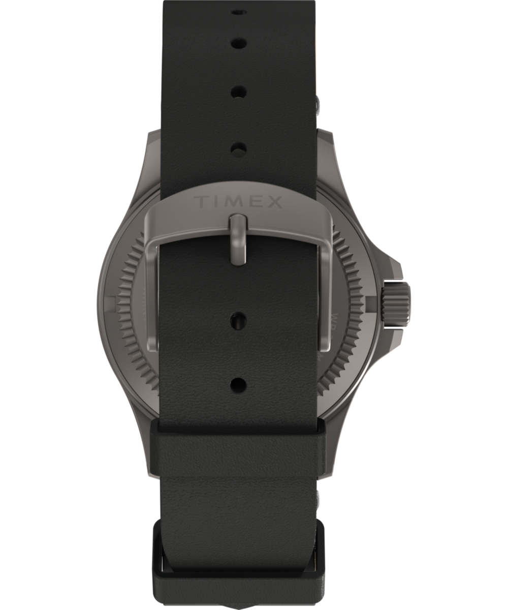 Heritage Expedition Titanium 38mm Leather Strap Watch