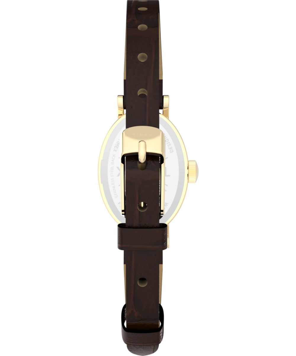 Heritage Cavatina 19mm Leather Strap Watch