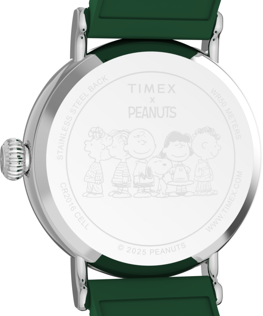 Heritage Peanuts x Timex Standard Golf 40mm Synthetic Rubber Strap Watch