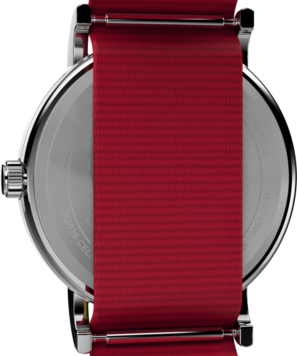 Heritage Peanuts x Timex Weekender Holiday 38mm Fabric Strap Watch