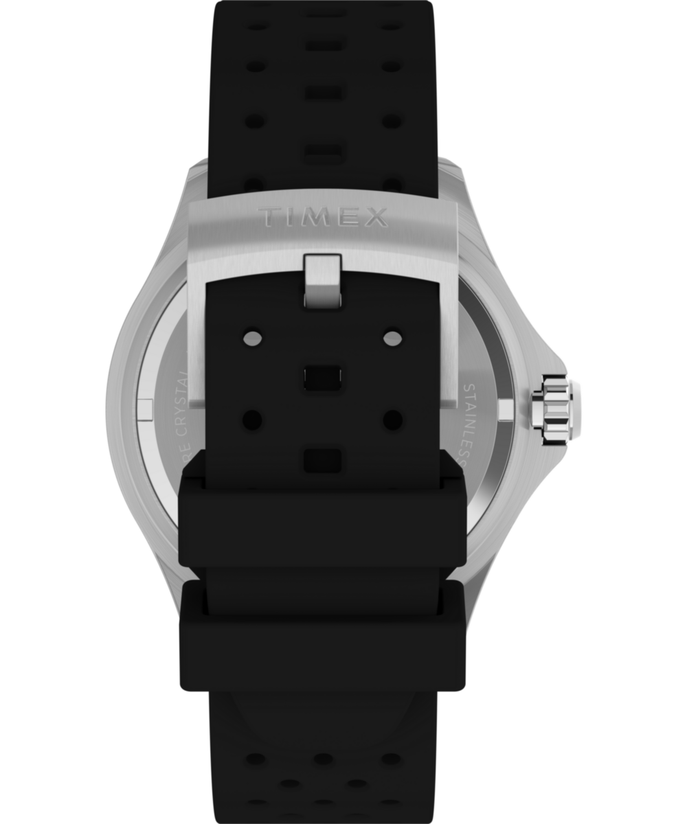 Heritage Deepwater Meridian 200 44mm Synthetic Rubber Strap Watch