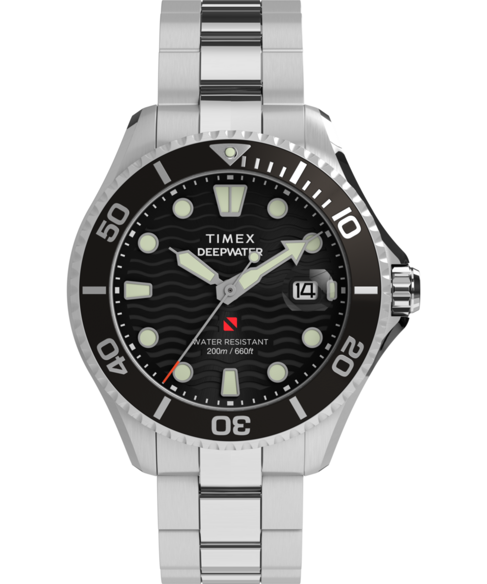 Heritage Deepwater Meridian 200 44mm Stainless Steel Bracelet Watch