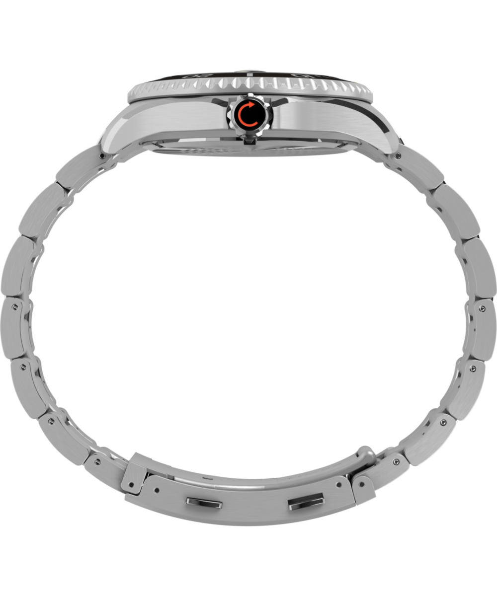 Heritage Deepwater Meridian 200 44mm Stainless Steel Bracelet Watch