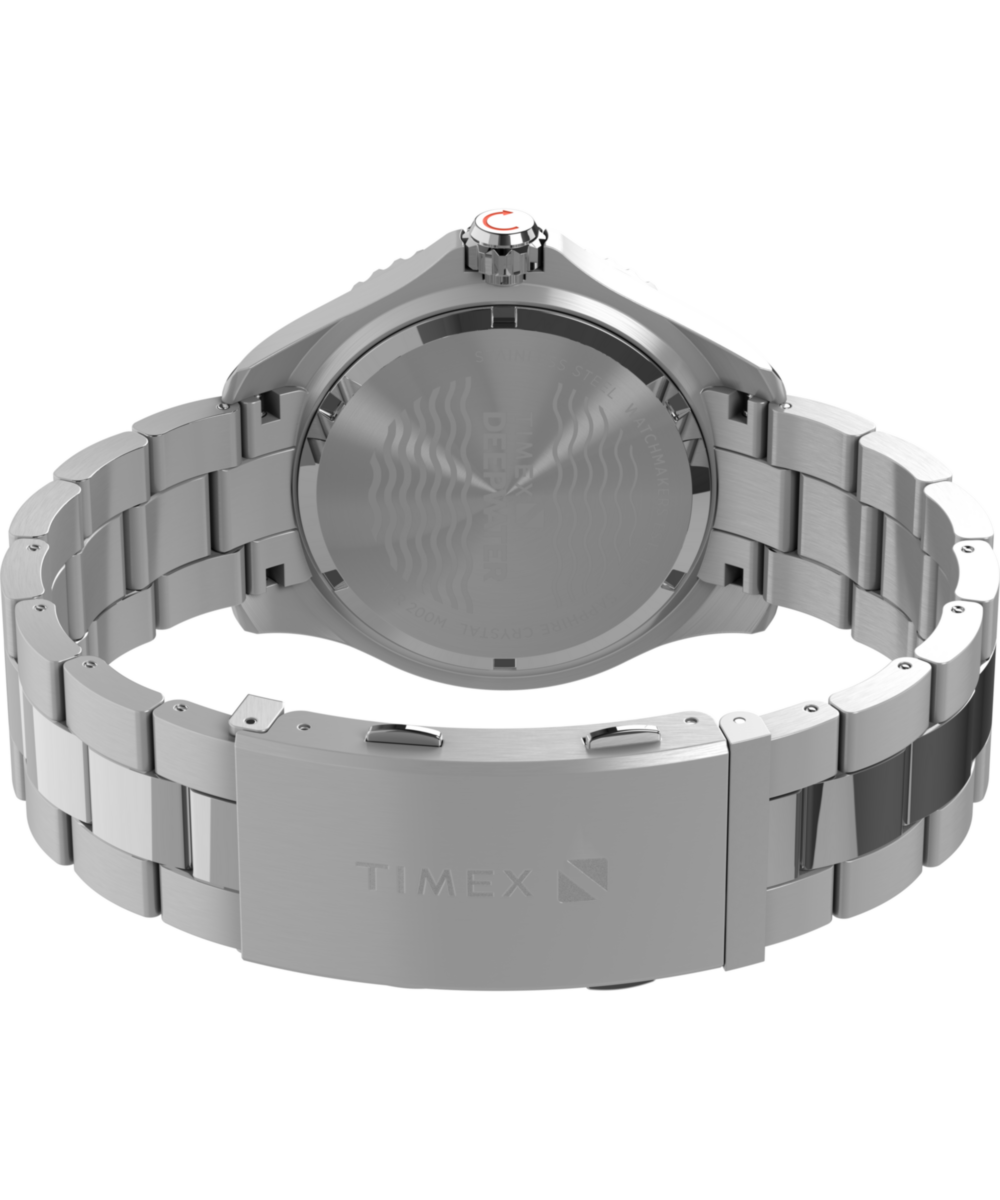 Heritage Deepwater Meridian 200 44mm Stainless Steel Bracelet Watch