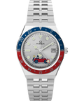 Heritage Peanuts x Q Timex GMT 38mm Stainless Steel Bracelet Watch