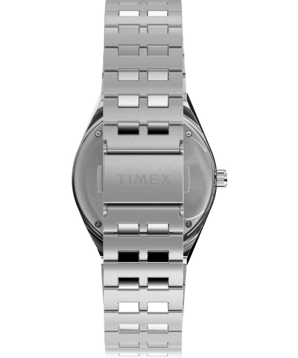 Heritage Peanuts x Q Timex GMT 38mm Stainless Steel Bracelet Watch