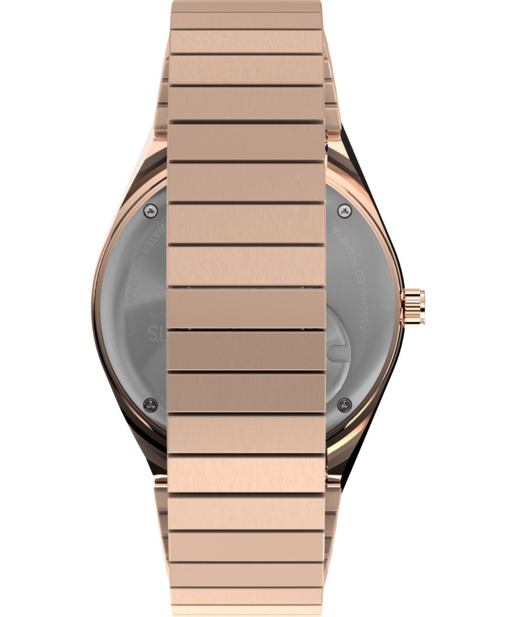 Heritage Peanuts Q Timex In Bloom 36mm Stainless Steel Expansion Band Watch