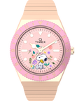 Heritage Peanuts Q Timex In Bloom 36mm Stainless Steel Expansion Band Watch