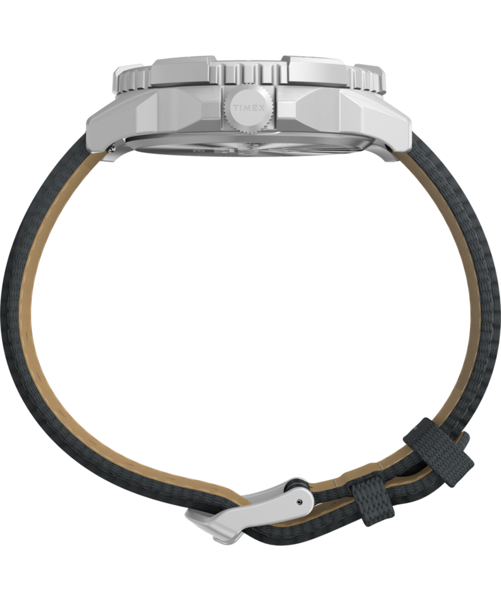 Heritage Expedition Ridge 42mm Leather Strap Watch