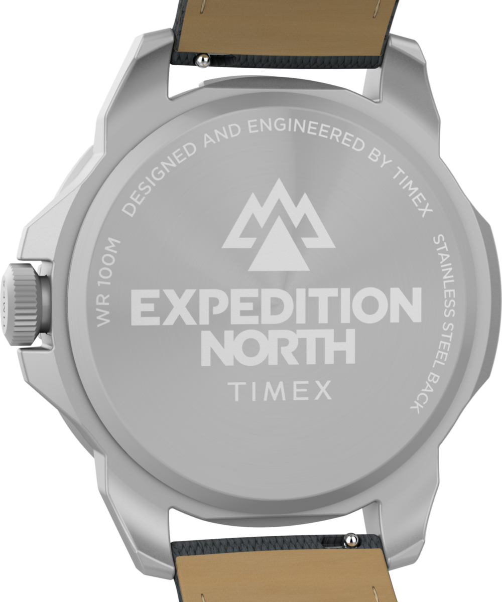 Heritage Expedition Ridge 42mm Leather Strap Watch
