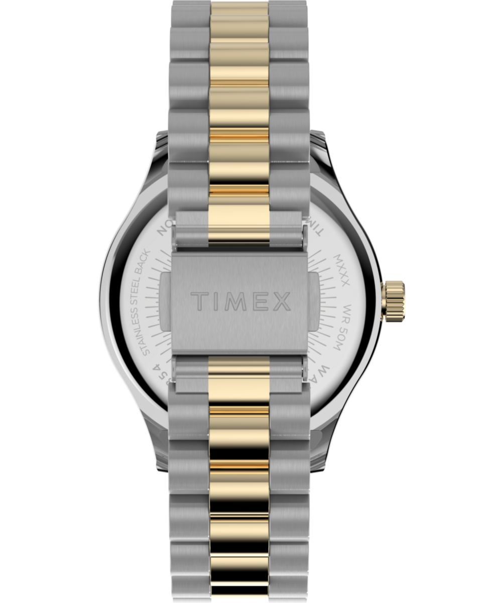 Heritage Timex Legacy 34mm Stainless Steel Bracelet Watch