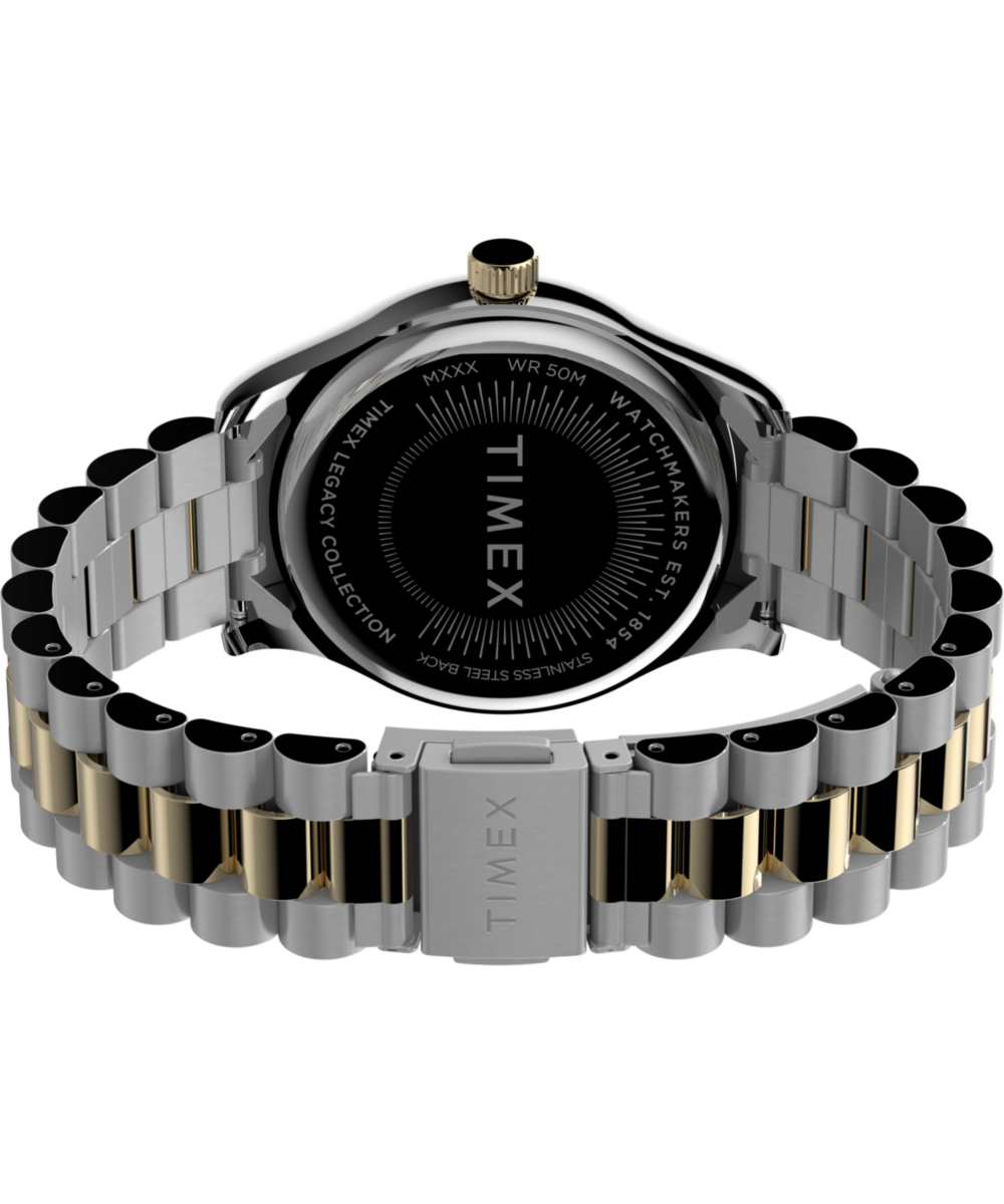 Heritage Timex Legacy 34mm Stainless Steel Bracelet Watch