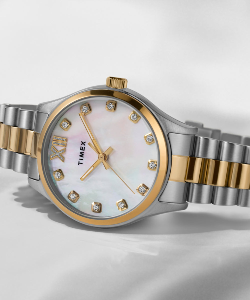 Heritage Timex Legacy 34mm Stainless Steel Bracelet Watch