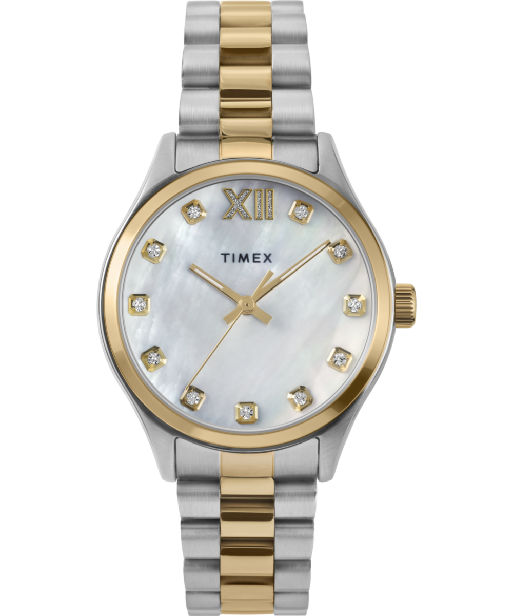 Heritage Timex Legacy 34mm Stainless Steel Bracelet Watch