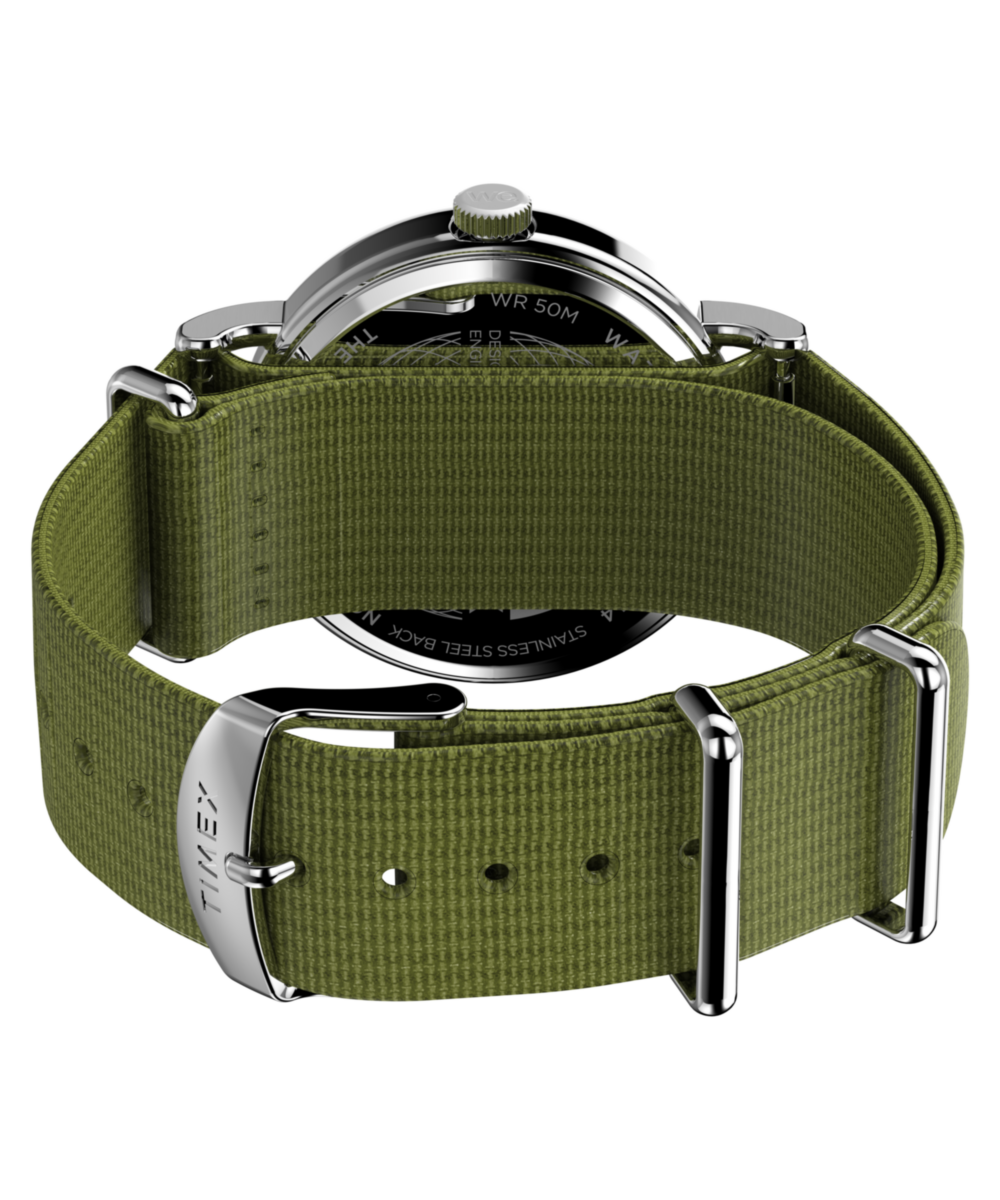 Heritage Weekender 40mm Fabric Strap Watch