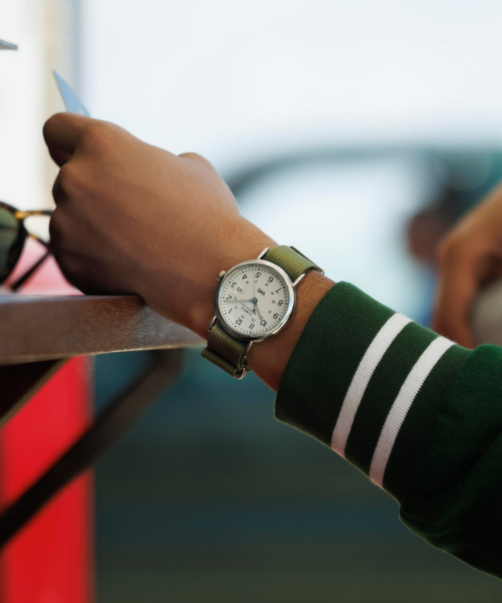 Heritage Weekender 40mm Fabric Strap Watch