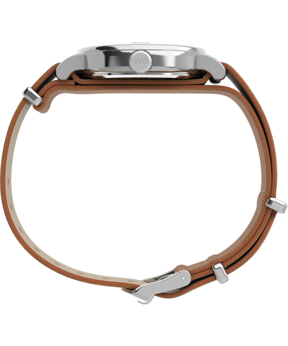Heritage Weekender 37mm Leather Strap Watch