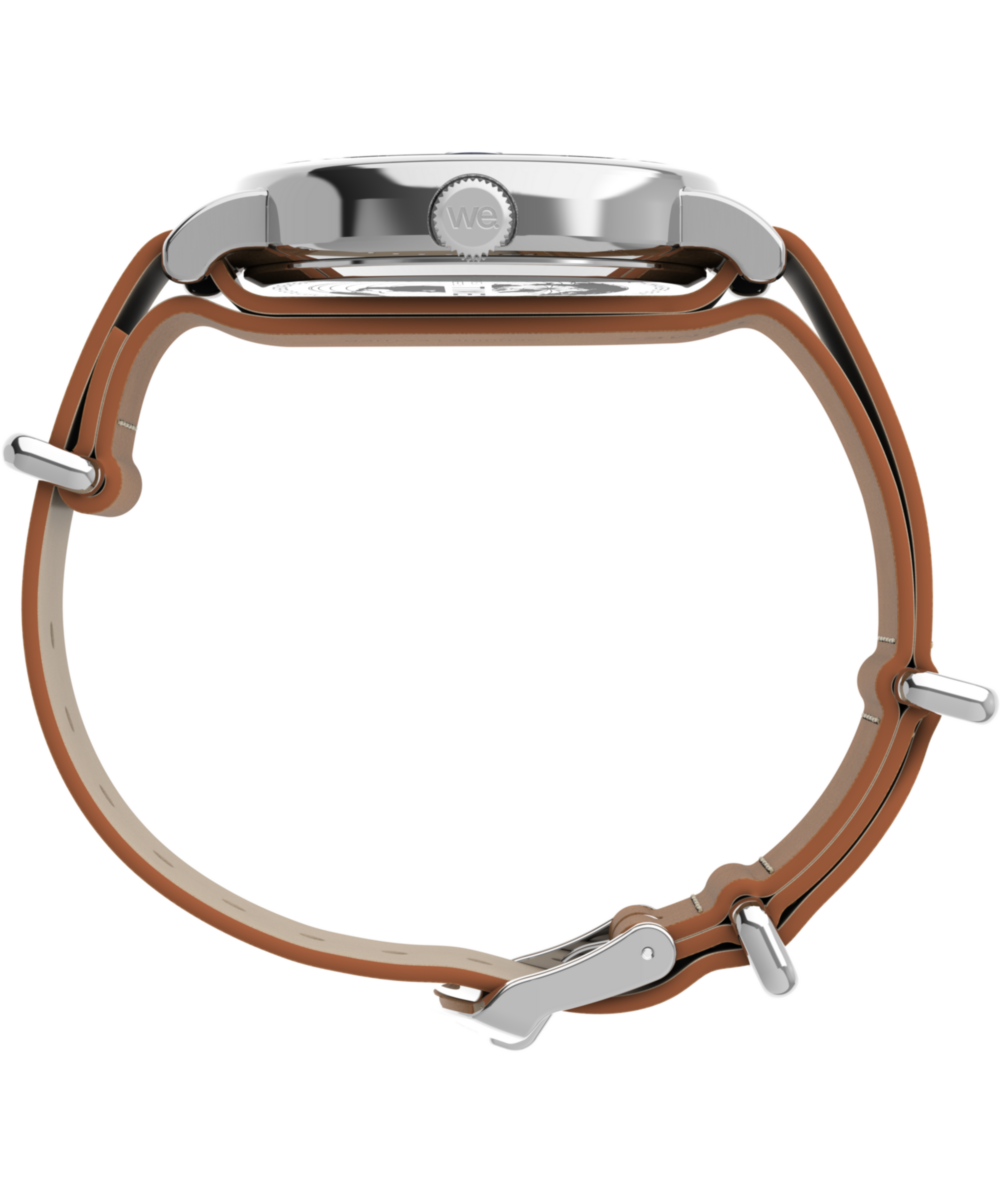 Heritage Weekender 40mm Leather Strap Watch