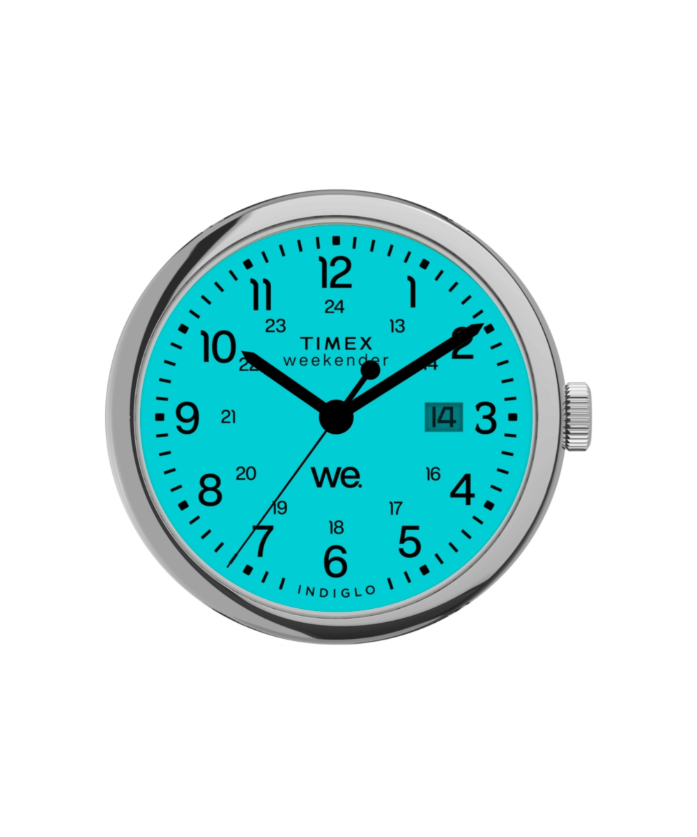 Heritage Weekender 40mm Leather Strap Watch