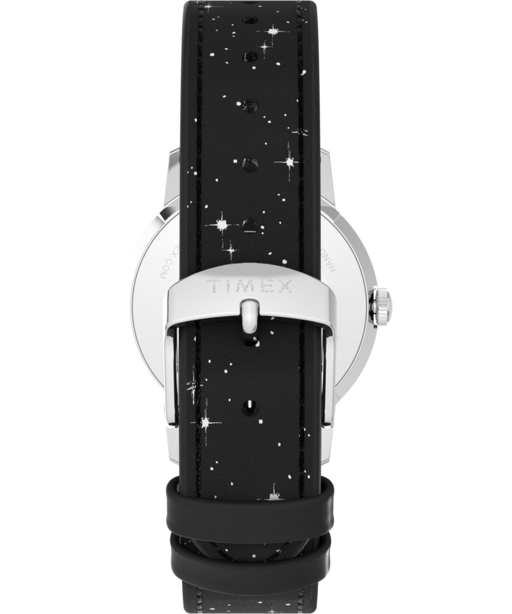 Heritage Peanuts x Timex Marlin Hand-Wound Space 34mm Leather Strap Watch