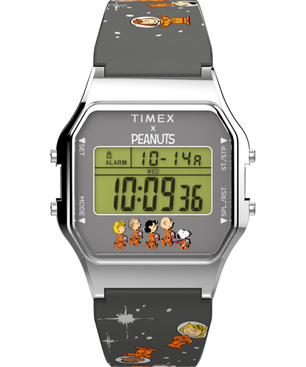 Heritage Peanuts x Timex T80 Peanuts Space 34mm Resin Strap Watch