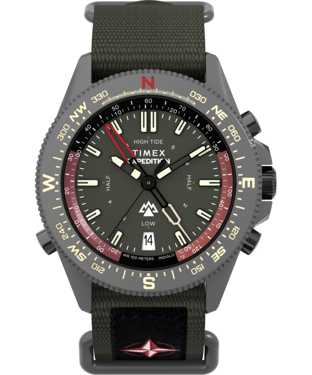 Heritage Expedition Tide-Temp-Compass 43mm Fabric Strap Watch