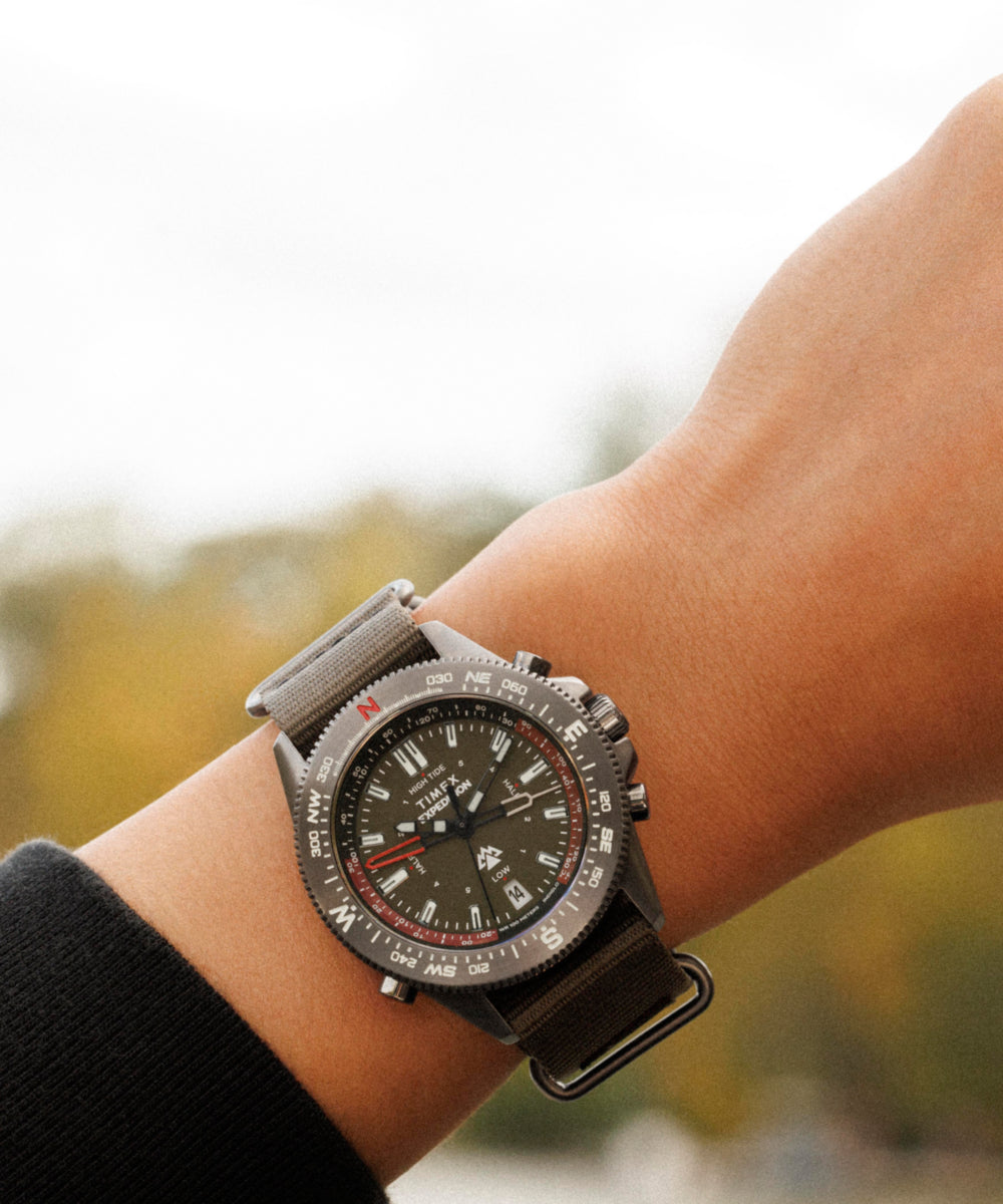 Heritage Expedition Tide-Temp-Compass 43mm Fabric Strap Watch