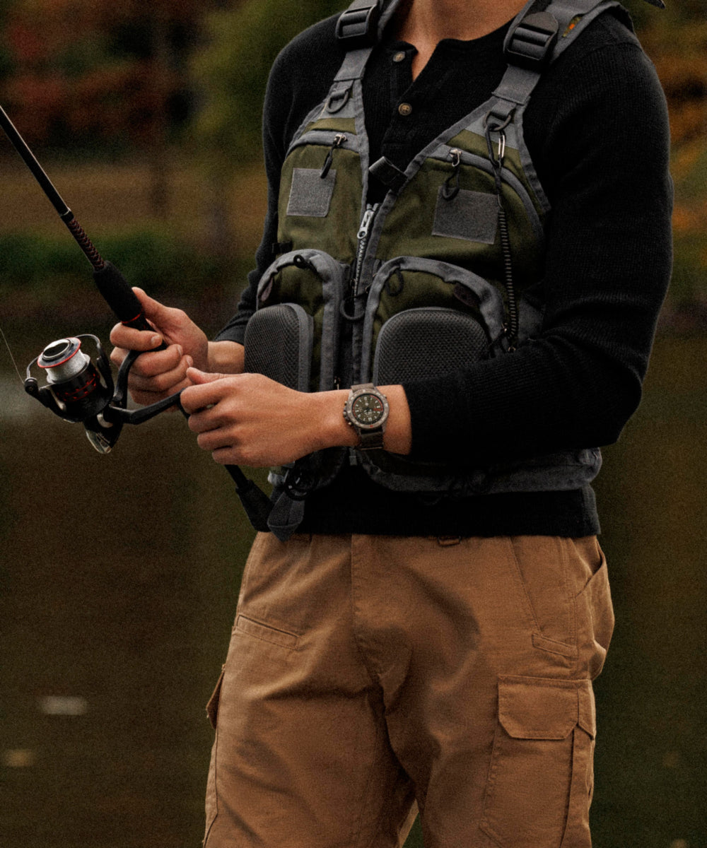 Heritage Expedition Tide-Temp-Compass 43mm Fabric Strap Watch