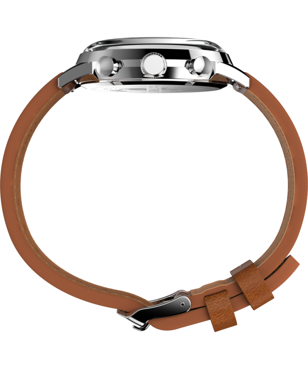 Heritage Marlin Chronograph Tachymeter 40mm Leather Strap Watch