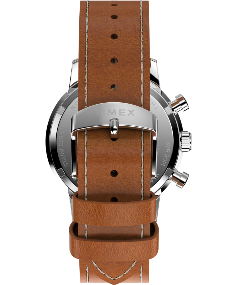 Heritage Marlin Chronograph Tachymeter 40mm Leather Strap Watch