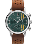 Heritage Marlin Chronograph Tachymeter 40mm Leather Strap Watch