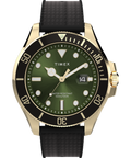 Heritage Harborside Coast 44mm Synthetic Rubber Strap Watch