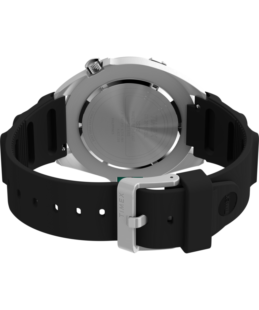 Heritage Timex 1995 Intrepid Reissue 46mm Synthetic Rubber Strap Watch