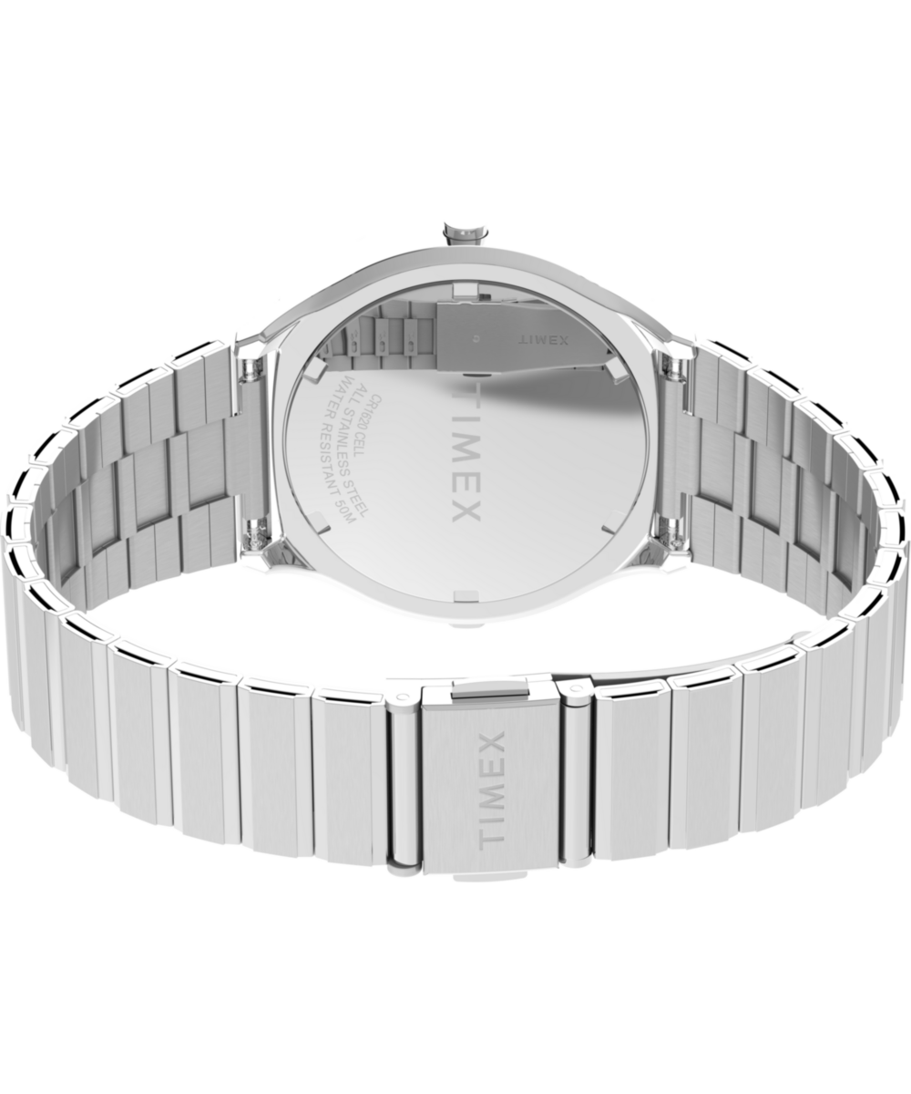 Heritage Q Timex 1975 SSQ Digital Reissue 38mm Stainless Steel Bracelet Watch