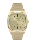 Heritage Timex Automatic 1983 E Line Reissue 34mm Gold-Tone Expansion Band Watch